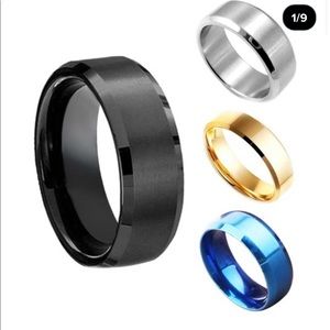 Trendy Stainless Steel Rings For Men And Women